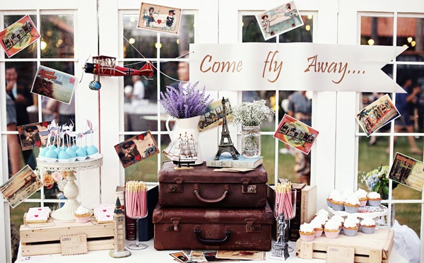 trang tri dam cuoi theo phong cach